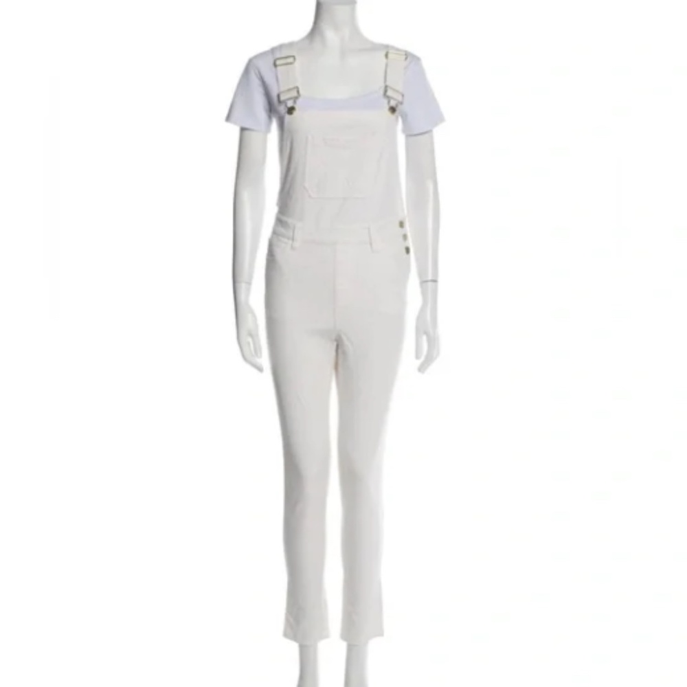 Second Skin Overalls / WeWorewhat - Cream